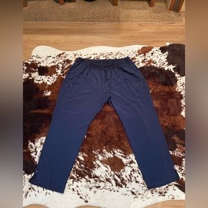 3x Navy Scrubstar 4 way stretch scrub pants